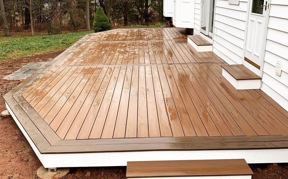 New deck design build collaboration with FCF Construction in Hillsborough, New Jersey!